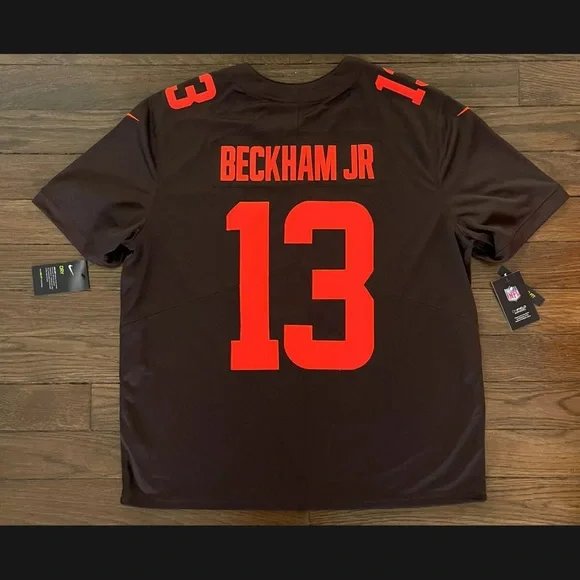 Men's Nike Cleveland Browns Odell Beckham Jr Alternate Limited